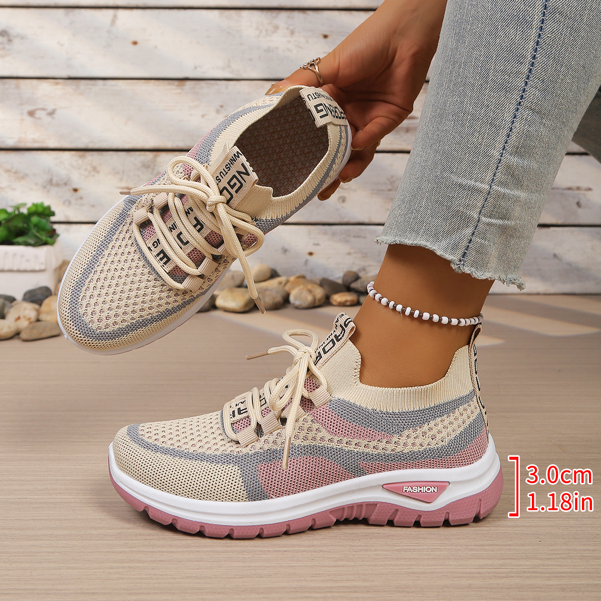 Guipure Lace Panel - New women's vulcanized shoes, women's casual
