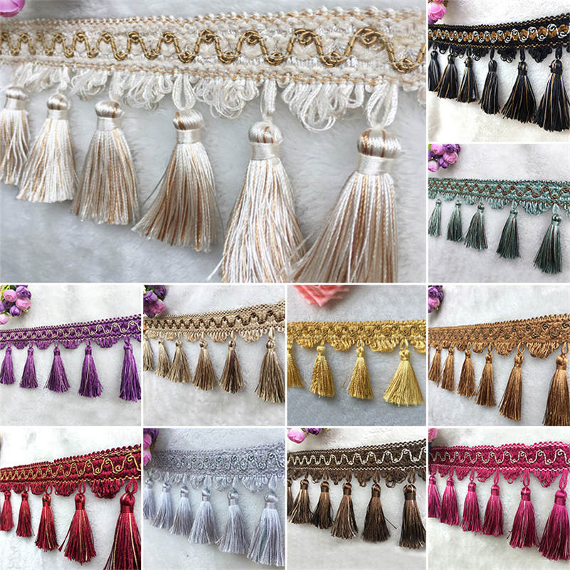 Fringe Ribbon Sewing - 1 Meter Tassel Fringe Lace Edging