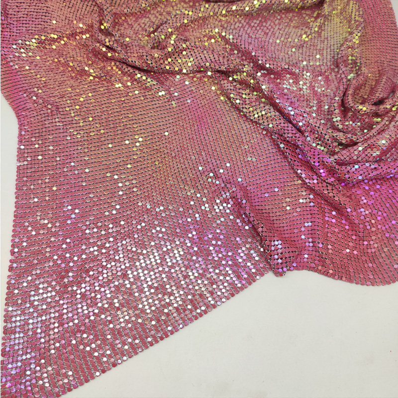 Crystal Mesh Fabric - 2022 Fashion Glomesh Flexible Metal Sequin