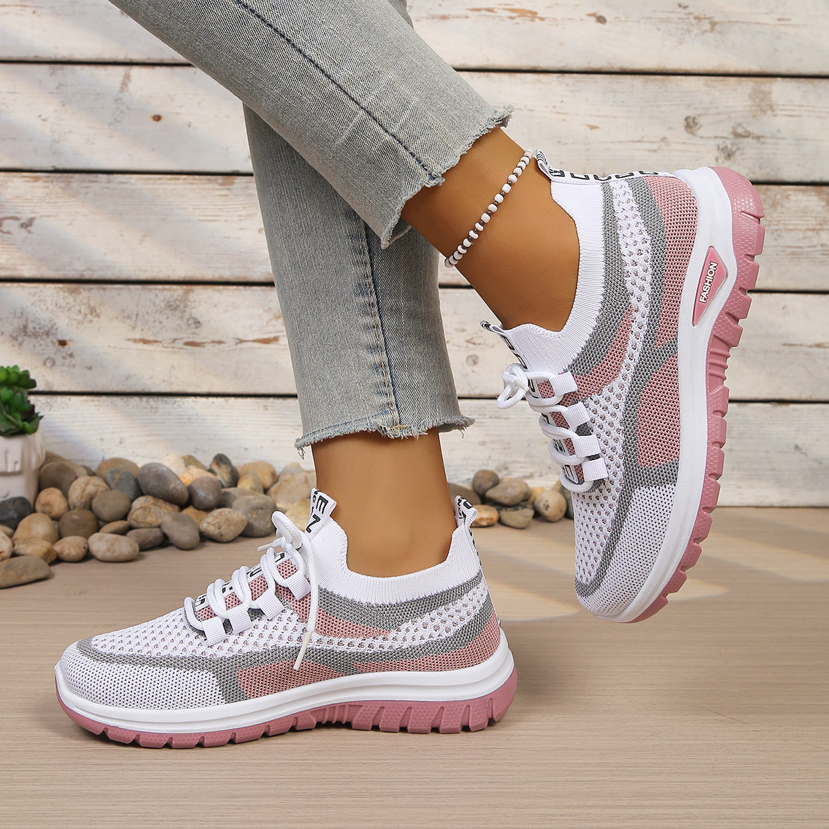 New women's vulcanized shoes,  - Guipure Lace Panel ulasan dan harga