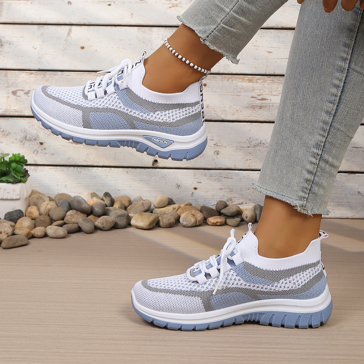 New women's vulcanized shoes,  - Guipure Lace Panel ulasan dan harga