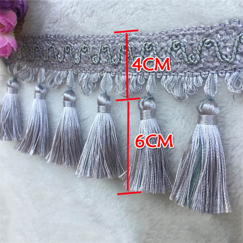 1 Meter Tassel Fringe Lace Edg - Fringe Ribbon Sewing ulasan dan harga