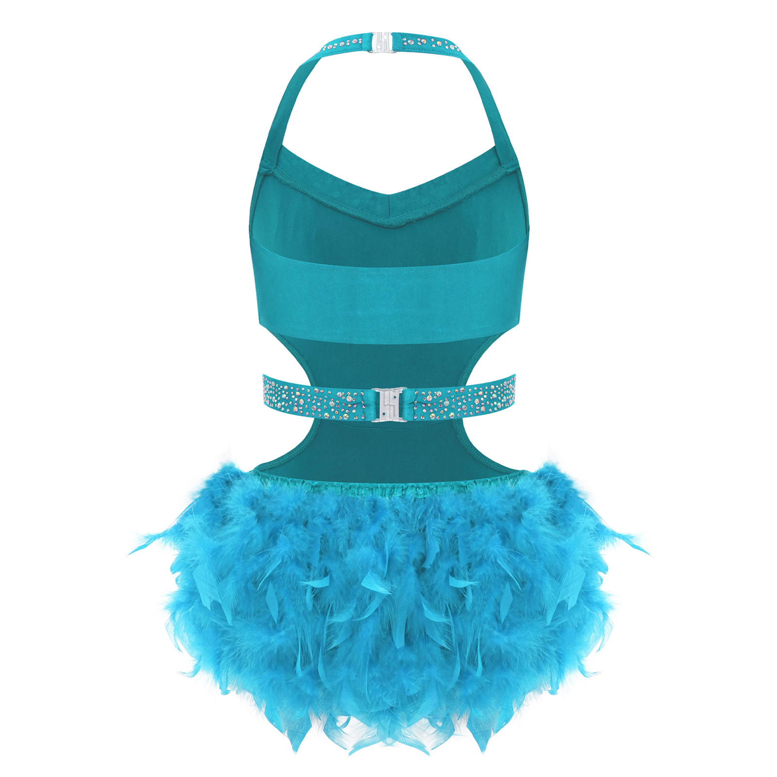 Kids Girls Latin Jazz Dance Dr - Rhinestone Banding Trim ulasan dan harga