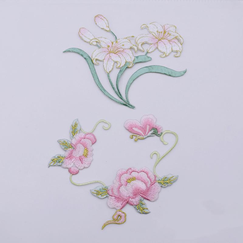 [H]1Pcs DIY Clothes Decoration - Applique Patch Flower ulasan dan harga