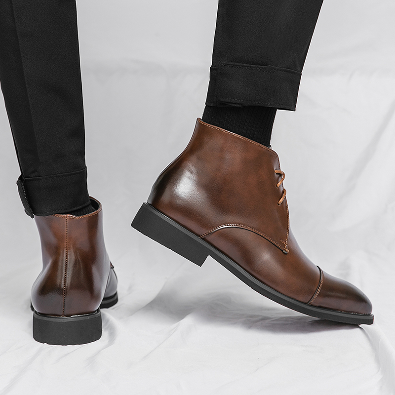 English Style Men's Genuine Le - Guipure Lace Panel ulasan dan harga