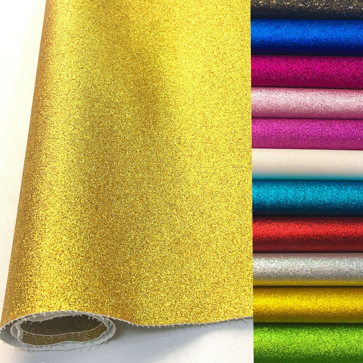 Frosted FINE Glitter Vinyl Sew - Glitter Vinyl Roll ulasan dan harga
