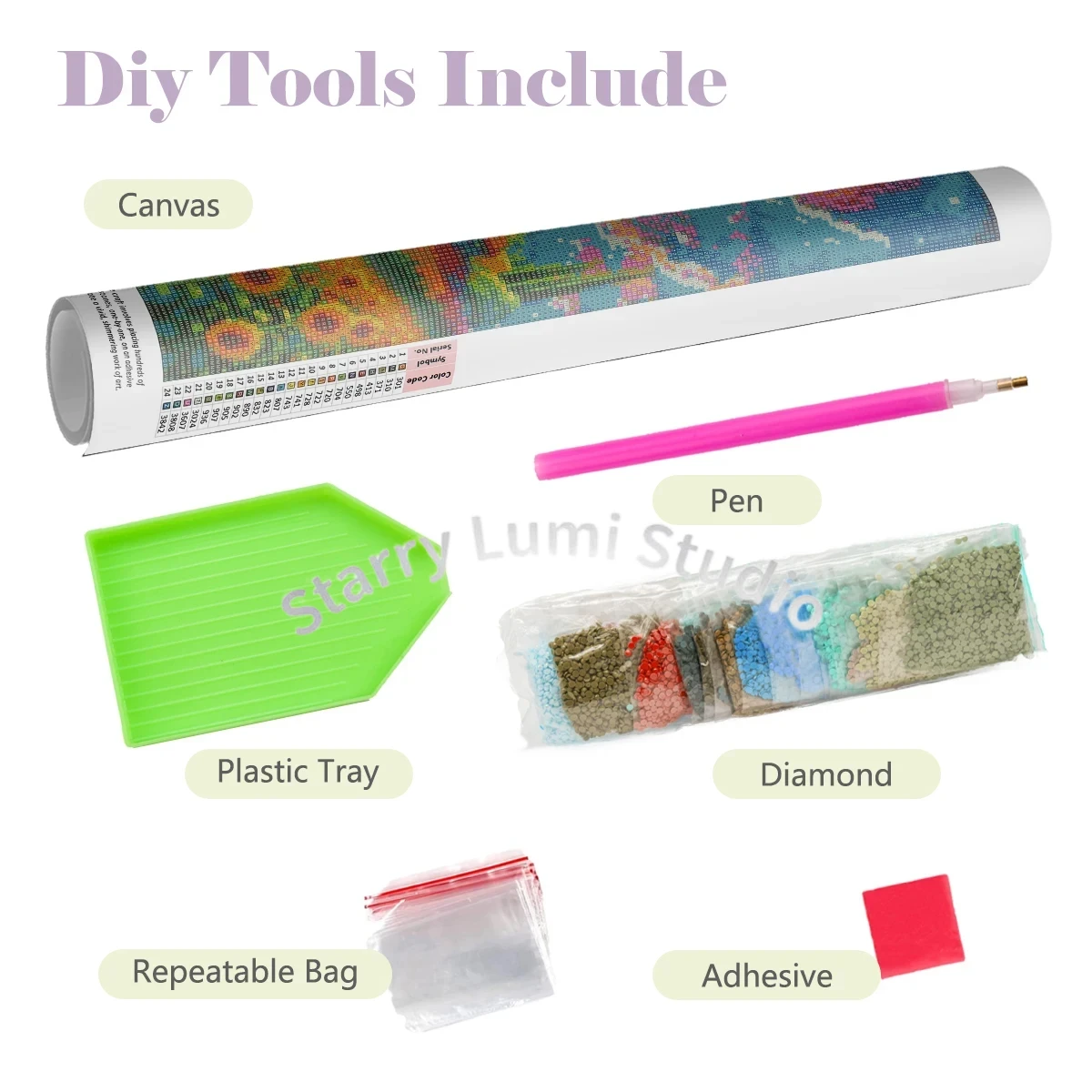 Fruit Cup 5D DIY Diamond Paint - Embroidery Embellishments ulasan dan harga