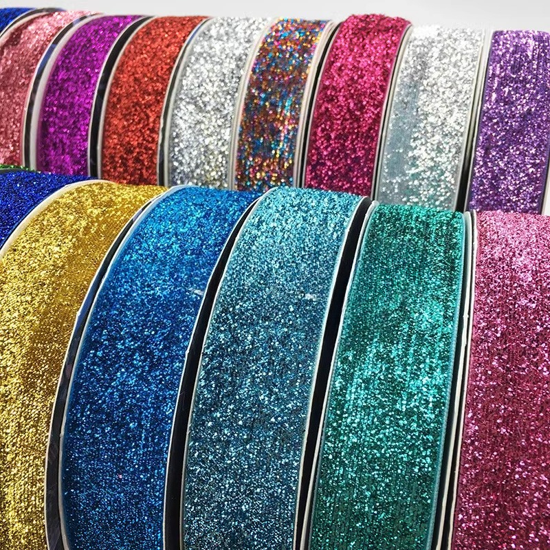 5-meter Roll Width 25mm Sparkl - Velvet Ribbon Roll ulasan dan harga