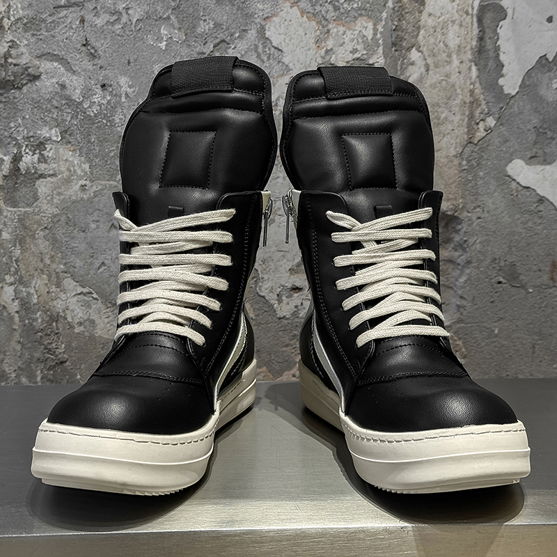 Brand Men Shoe Casual High Top - Guipure Lace Panel ulasan dan harga