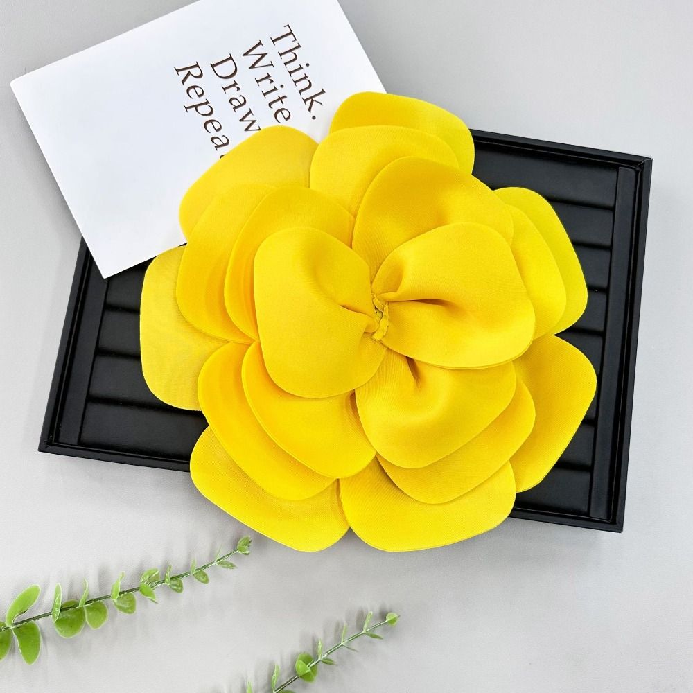 Large Size Satin Flower Appliq - Applique Patch Flower ulasan dan harga