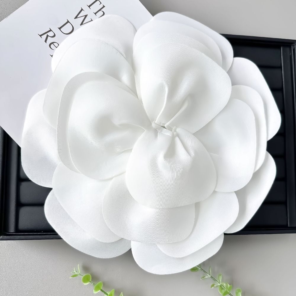 Large Size Satin Flower Appliq - Applique Patch Flower ulasan dan harga