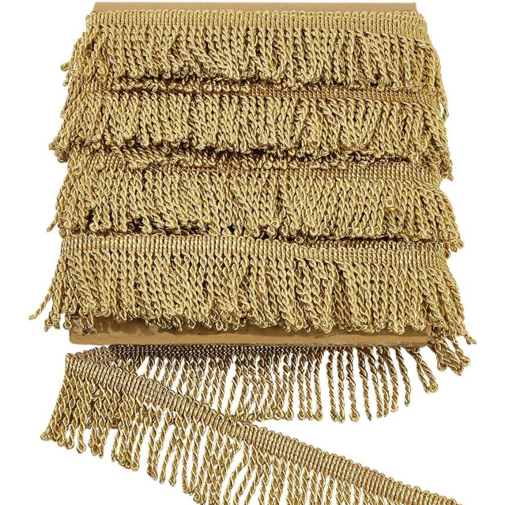 12 Yardsx2.2Inch Fringe Trim C - Guipure Lace Panel ulasan dan harga