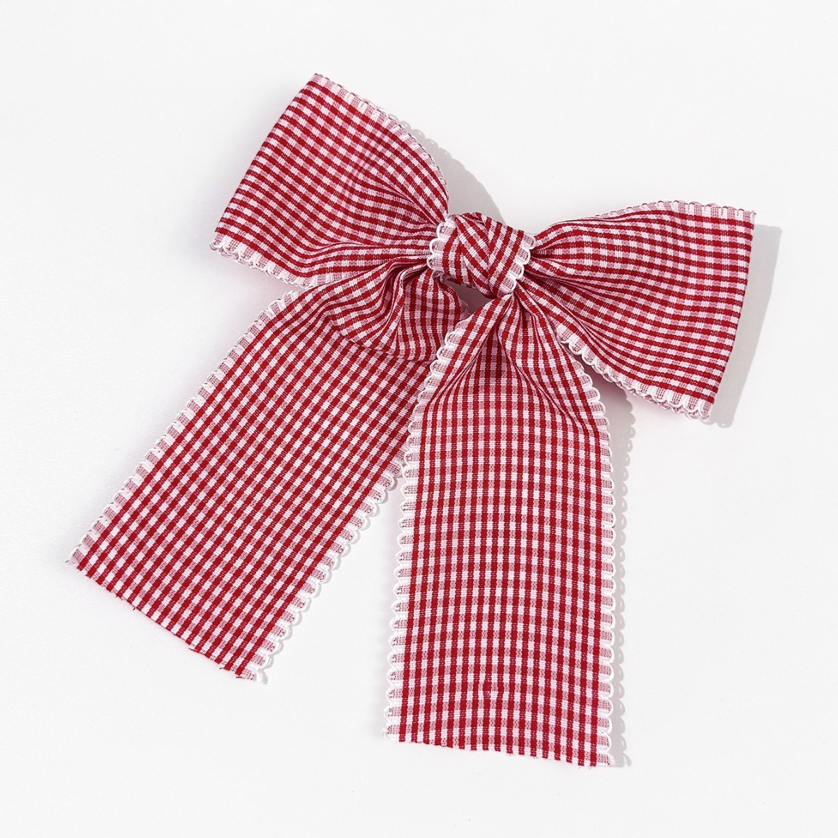 24pc/lot Tartan Plaid Printed  - Lace Ribbon Trim ulasan dan harga