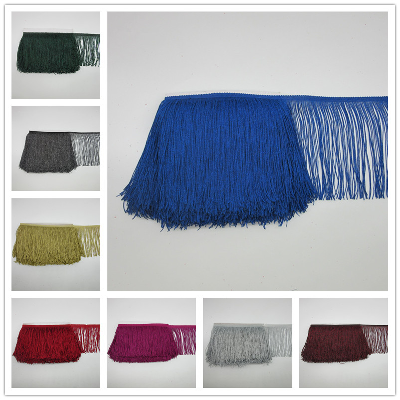 1 yard/lot 15CM Long Polyester - Fringe Ribbon Sewing ulasan dan harga