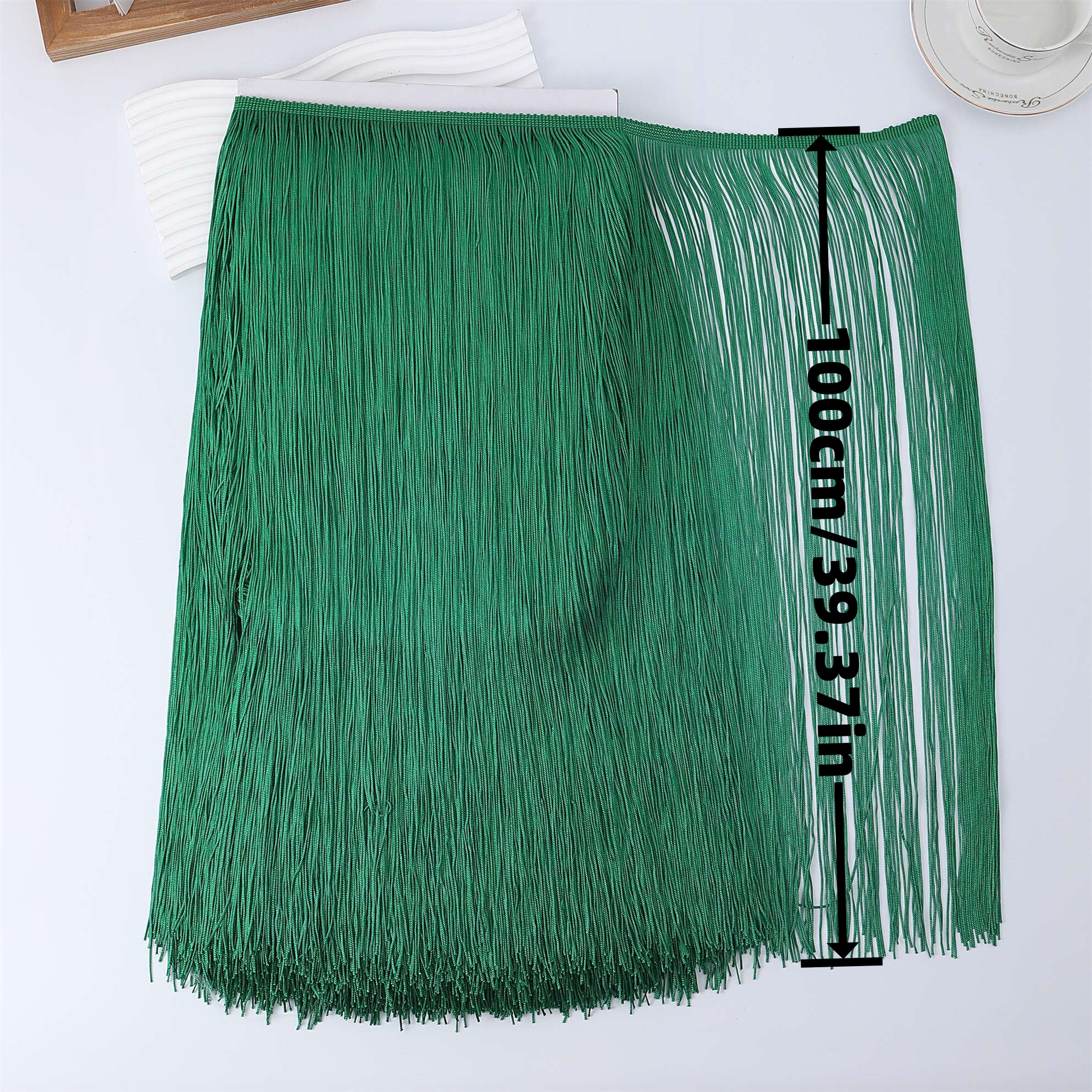 9 Meters Lace Trim Tassel Frin - Fringe Ribbon Sewing ulasan dan harga