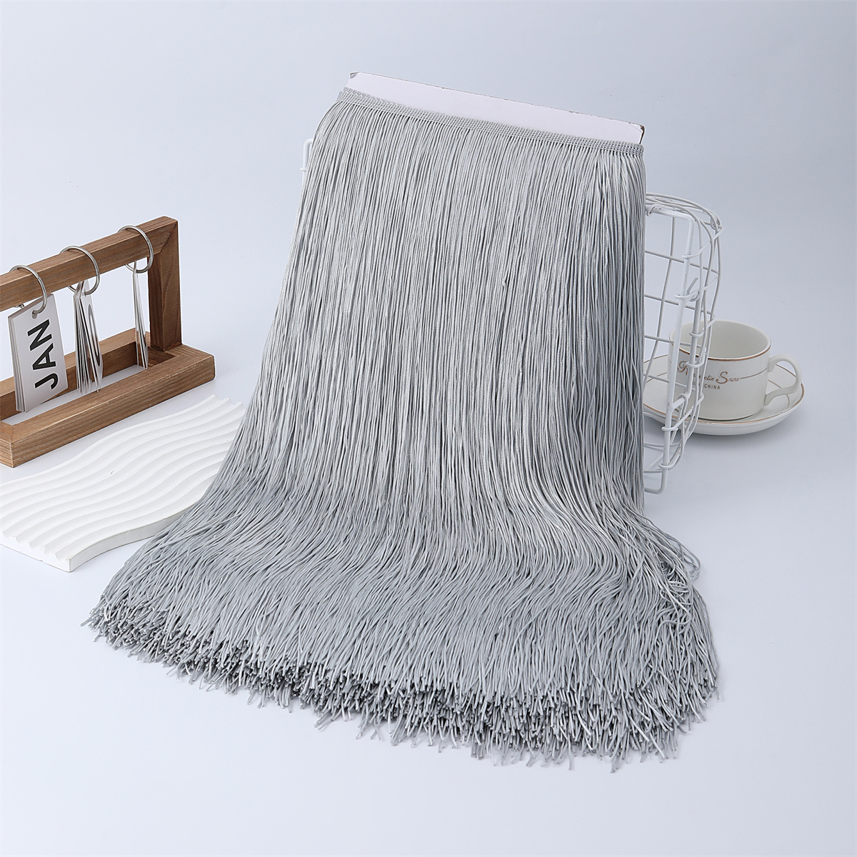 9 Meters Lace Trim Tassel Frin - Fringe Ribbon Sewing ulasan dan harga