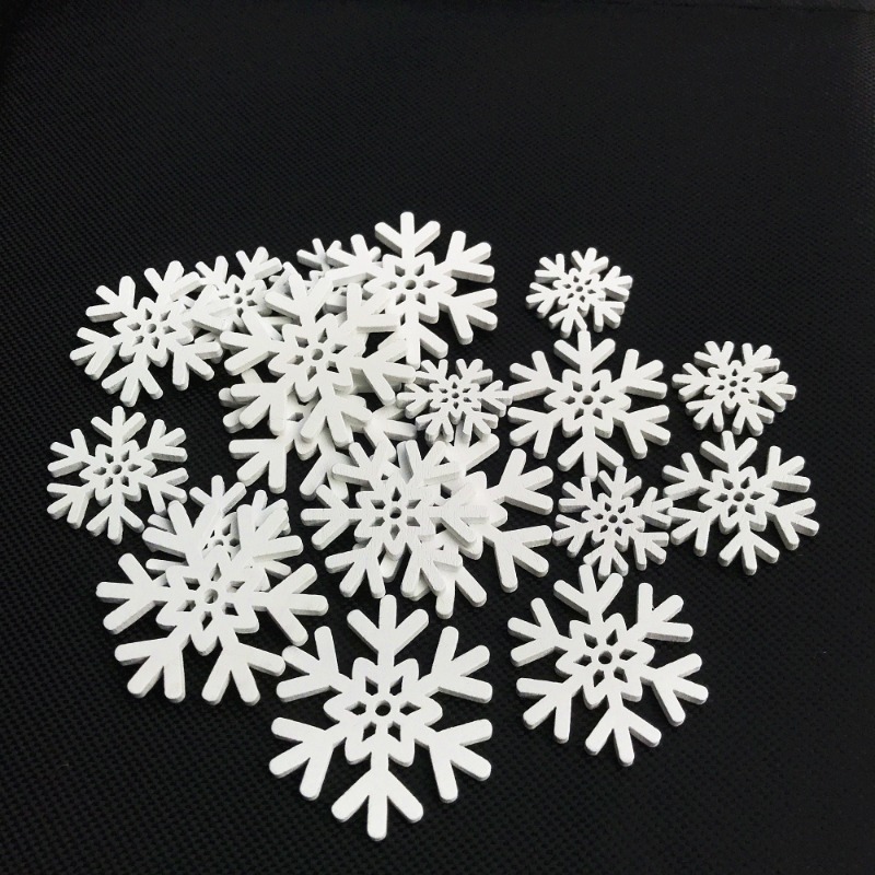 50pcs 20mm 25mm 30mm 35mm Mix  - Christmas Craft Embellishment ulasan dan harga