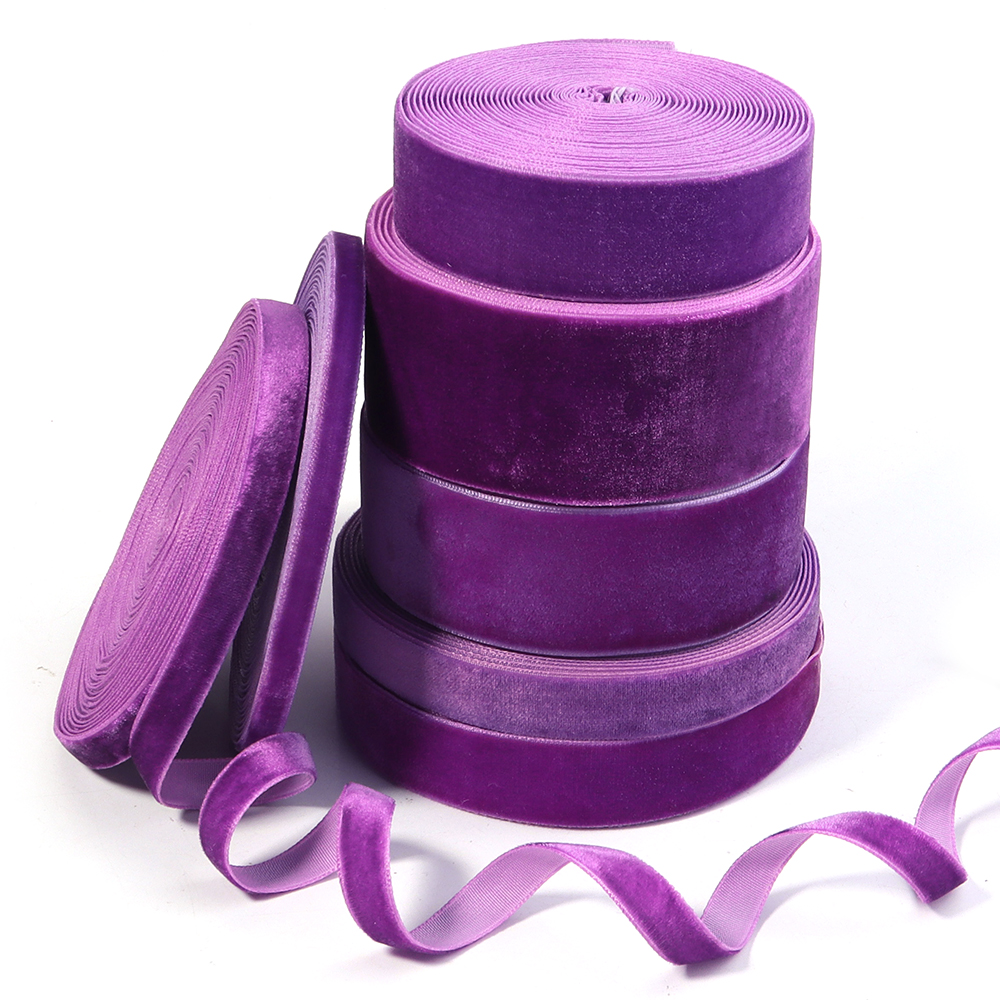 5-10yards/roll Velvet Ribbons  - Velvet Ribbon Roll ulasan dan harga