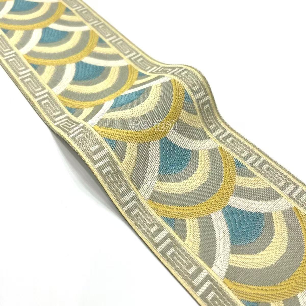 6 Meters Jacquard Trim Woven R - Velvet Ribbon Roll ulasan dan harga