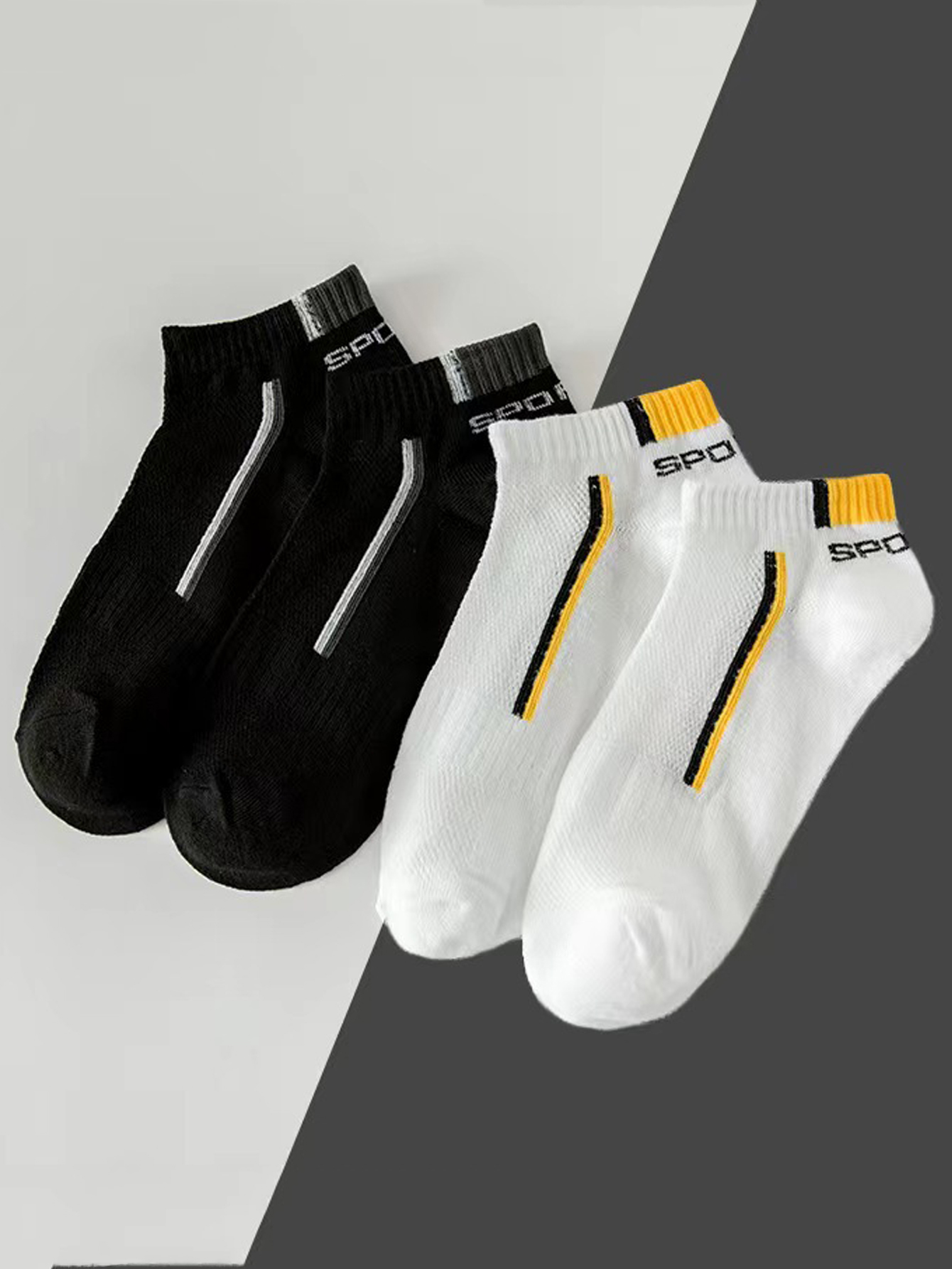 5/10/40Pair Men's Anti-Slip An - Embellish Knit ulasan dan harga