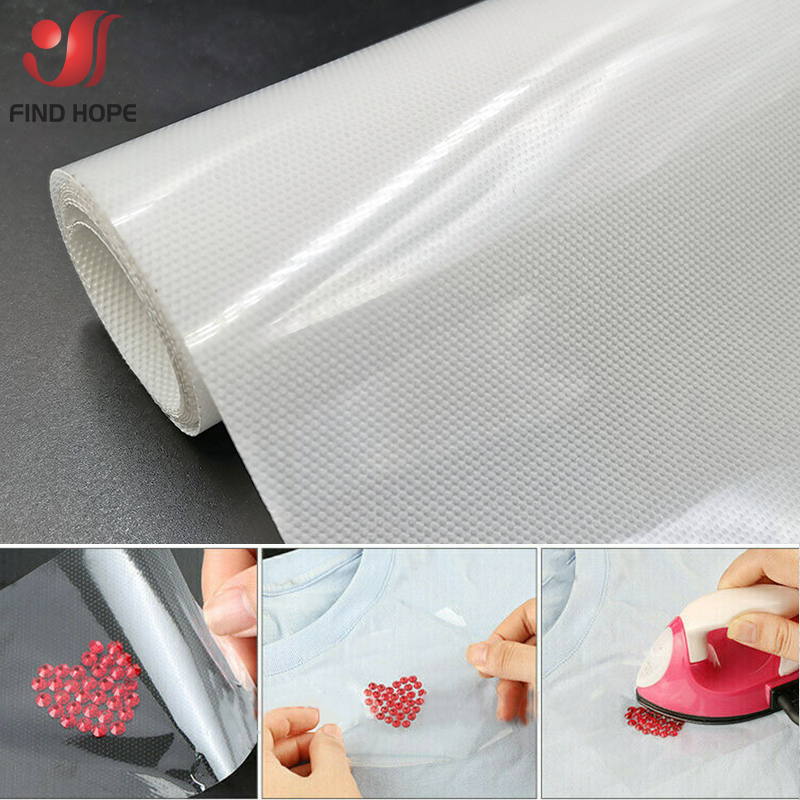 19in x 12in Hot Fix Clear Film - Hotfix Rhinestone Sheet ulasan dan harga