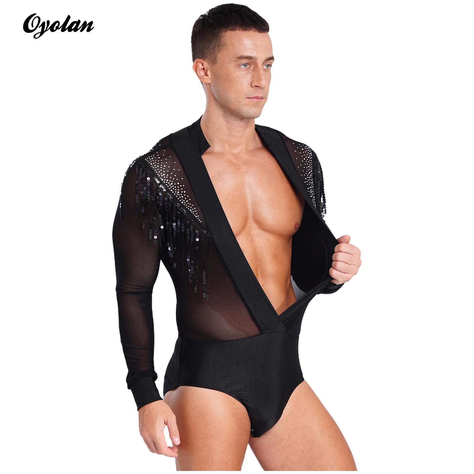 Mens Latin Salsa Dance Perform - Rhinestone Banding Trim ulasan dan harga