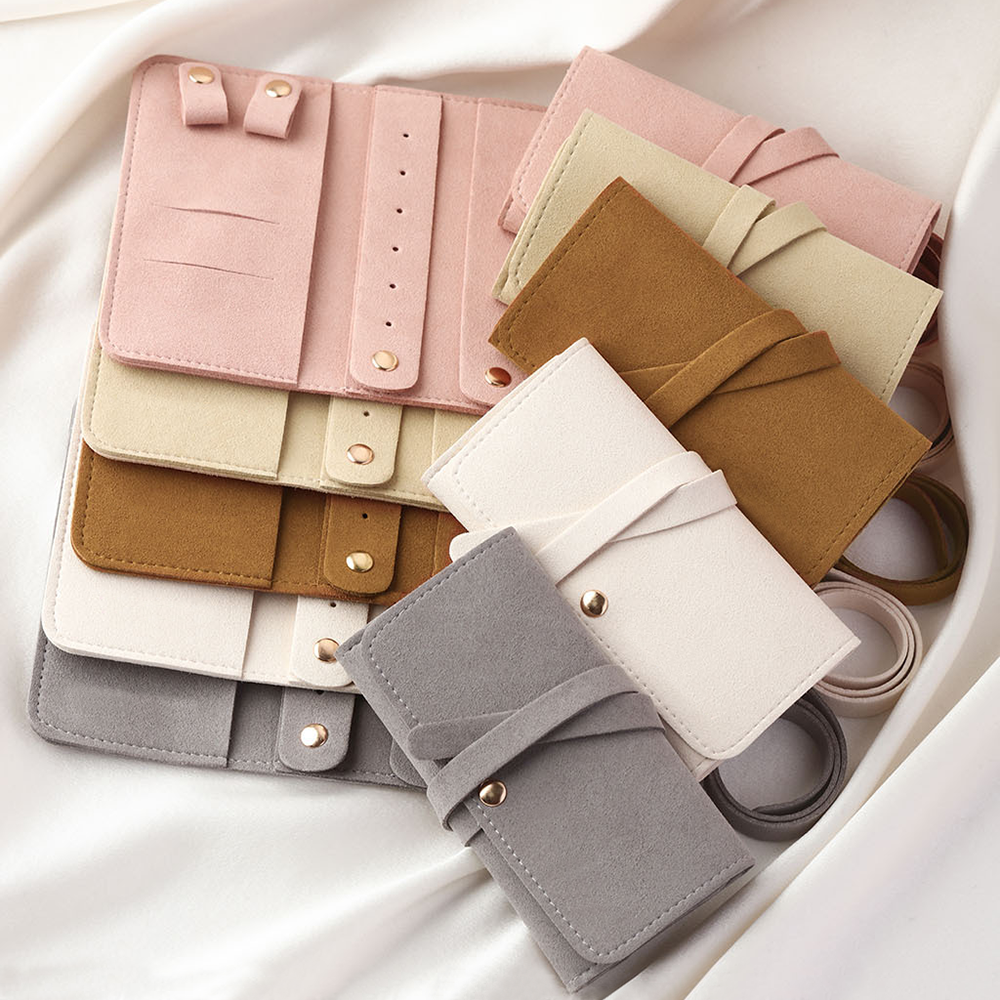 Travel Portable Jewelry Organi - Velvet Ribbon Roll ulasan dan harga