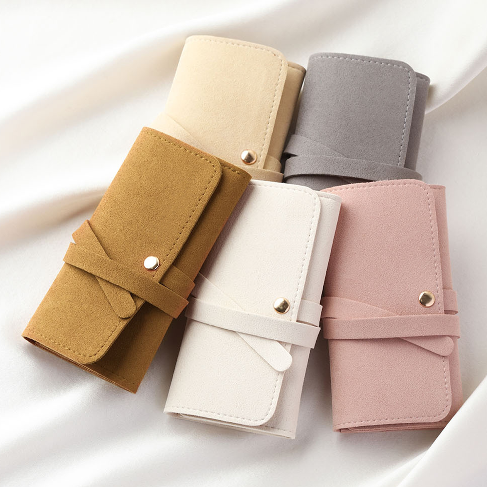 Travel Portable Jewelry Organi - Velvet Ribbon Roll ulasan dan harga