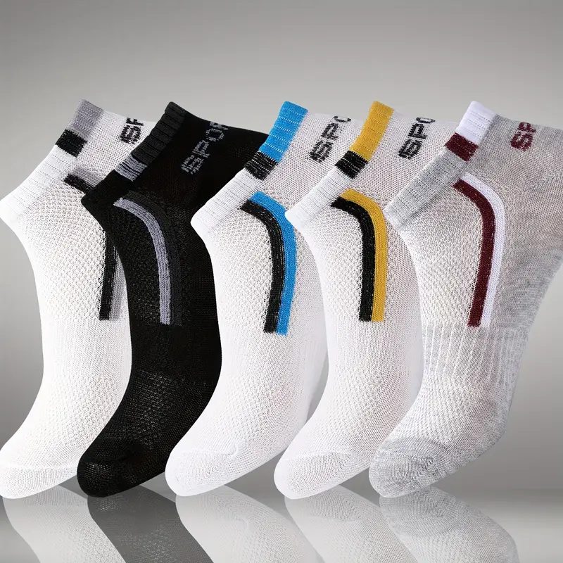 30Pairs Men's Mesh Breathable  - Embellish Knit ulasan dan harga
