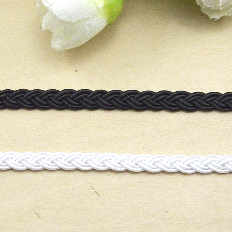 5m/16.4ft each pack Solid Whit - Cord Trim Twisted ulasan dan harga