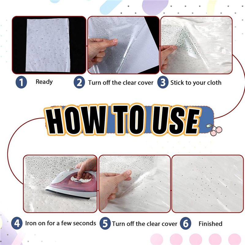 【THANKSGIVING DAY】18 Sheets Ir - Hotfix Rhinestone Sheet ulasan dan harga
