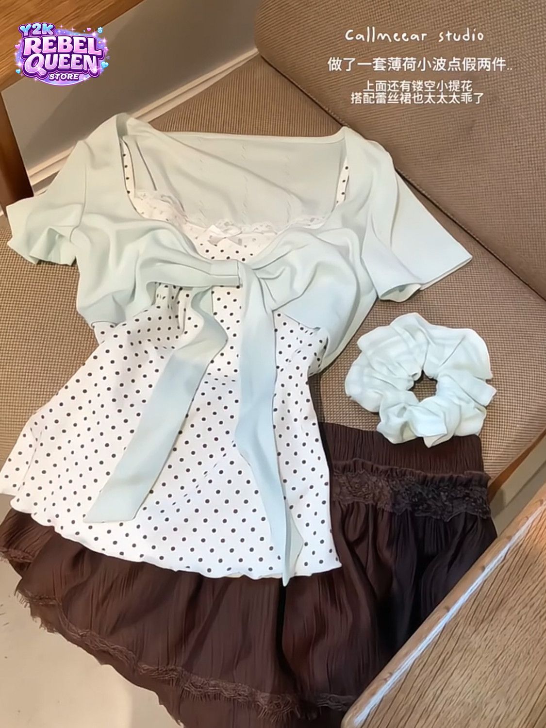 Coquette Sweet Korean Fashion  - Elastic Lace Trim ulasan dan harga