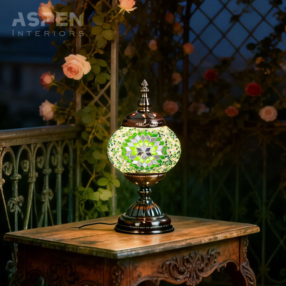 DIY Colored Glass Mosaic Table - Craft Embellishments ulasan dan harga