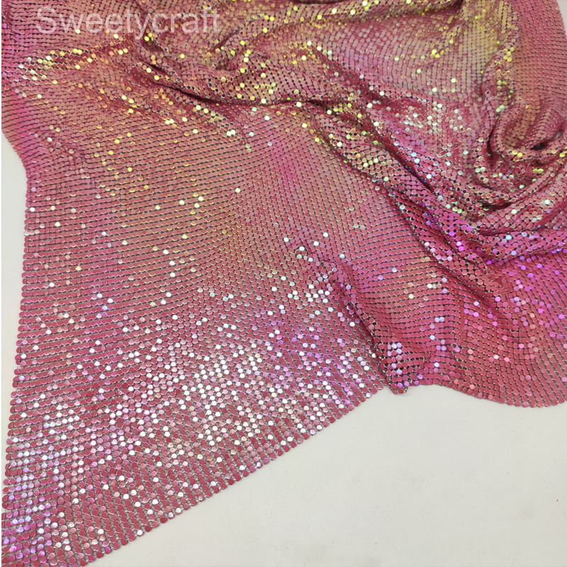 2022 Fashion Glomesh Flexible  - Crystal Mesh Fabric ulasan dan harga