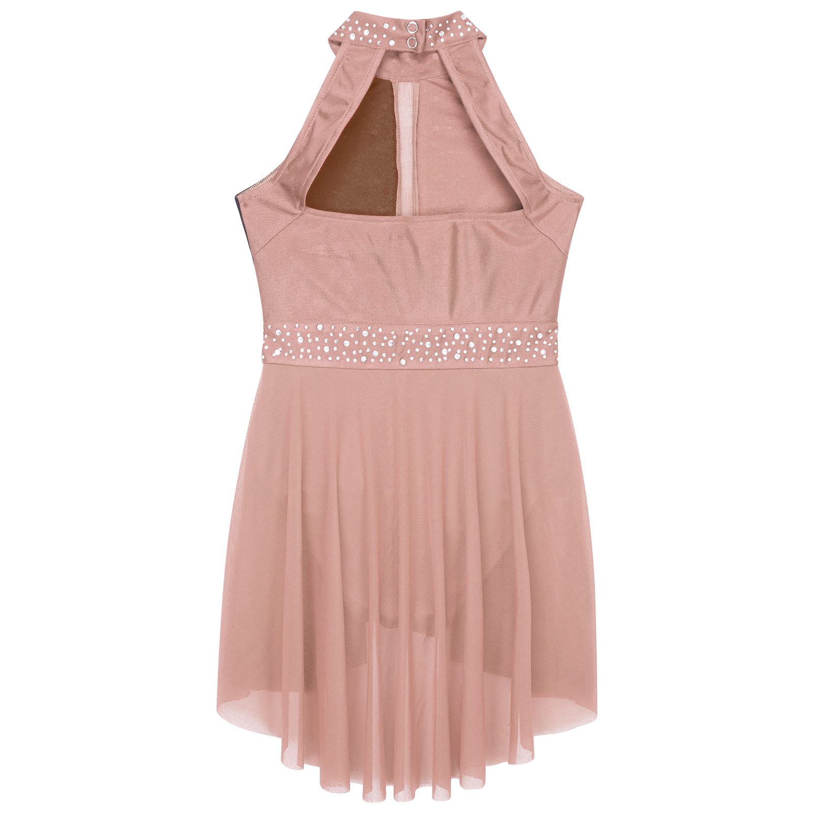Kids Girls Ballet Lyrical Danc - Rhinestone Banding Trim ulasan dan harga