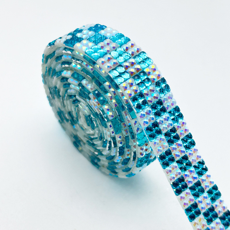 Self-Adhesive Rhinestone Strip - Embellishment Glue Craft ulasan dan harga