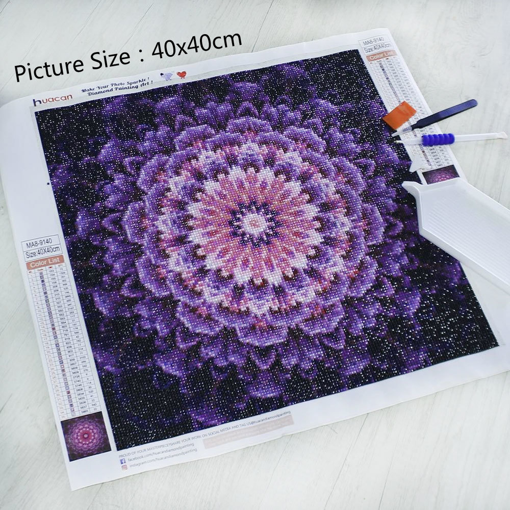 Frameless, 5d Diy Diamond Pain - Embroidery Embellishments ulasan dan harga