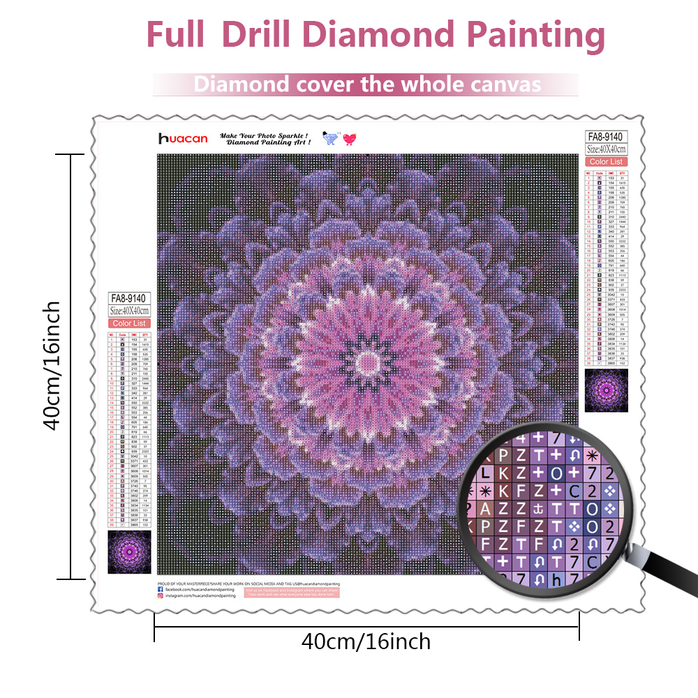Frameless, 5d Diy Diamond Pain - Embroidery Embellishments ulasan dan harga