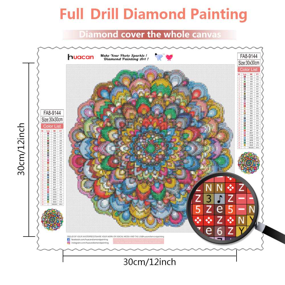 Frameless, 5d Diy Diamond Pain - Embroidery Embellishments ulasan dan harga