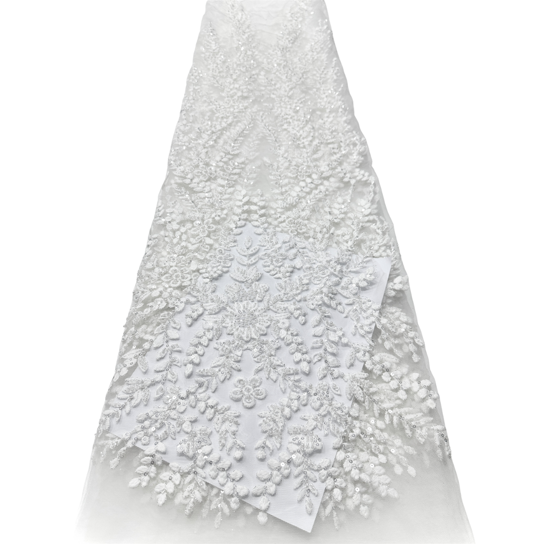 Newest tulle fabric Sequin Bea - Crystal Mesh Fabric ulasan dan harga