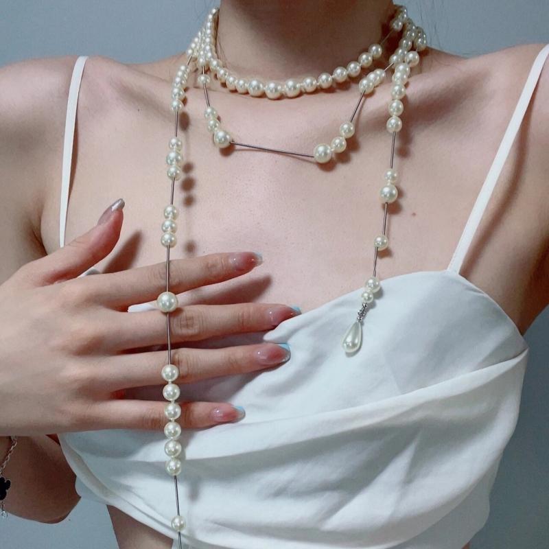Hot Europe Designer Pearl Gold - Pearl Trim Chain ulasan dan harga