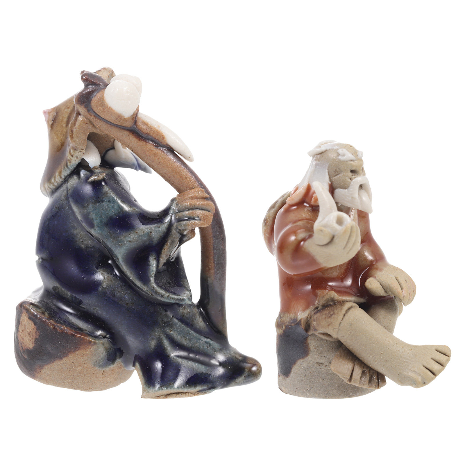 2Pcs Shiwon Folk Ceramic Fish  - Craft Embellishments ulasan dan harga