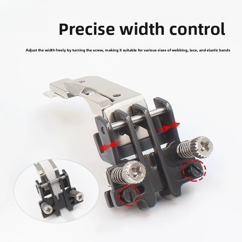 Adjustable Elastic Band Presse - Guipure Lace Panel ulasan dan harga